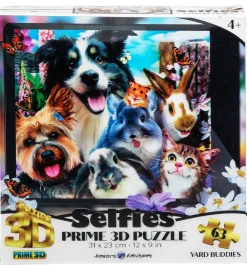 Prime 3D Puzzle Puslespil>Puslespil - 3D - 63 Brikker - Yard Buddies
