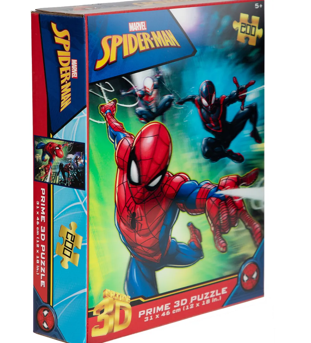 Prime 3D Puzzle Puslespil>Puslespil - 3D - 200 Brikker - Spiderman