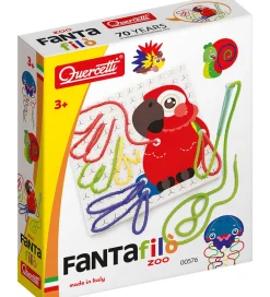 Quercetti Kreasæt>Kreasæt - Fanta Filo Zoo - Kreativ Leg med Tråd