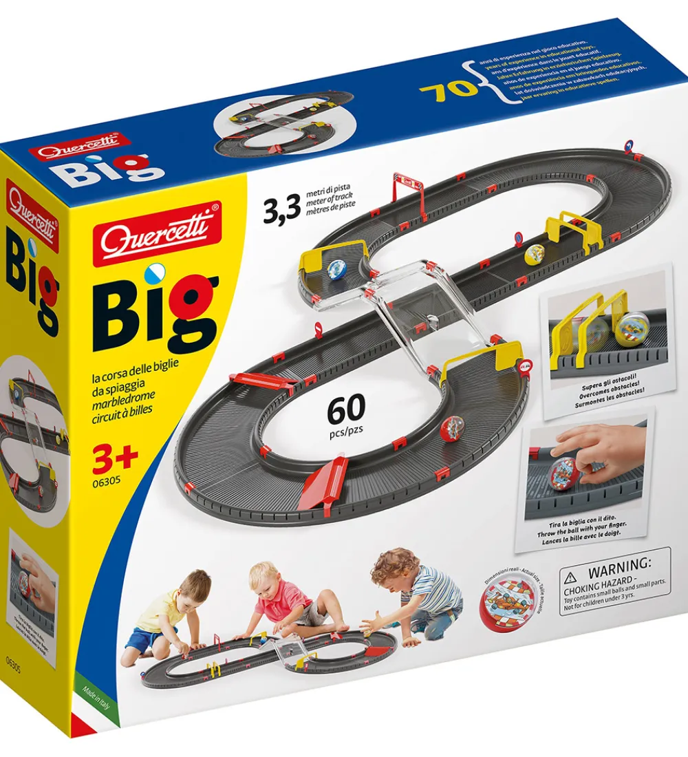 Quercetti Kuglebaner>Kuglebane - Big Kuglebane - 60 dele - 06305