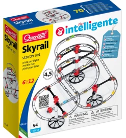 Quercetti Kuglebaner>Kuglebane - Skyrail Starter Set Rollercoster - 94 Dele