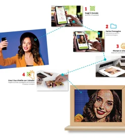 Quercetti Kreasæt>PixelArt 8 - Take A Selfie - 9600 dele - 00774