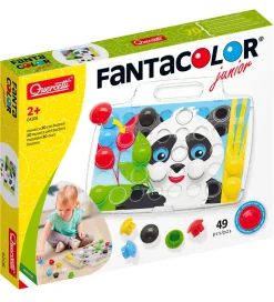 Quercetti Kreasæt>Stiftmosaik - Fantacolor Junior - 49 Dele - 4206