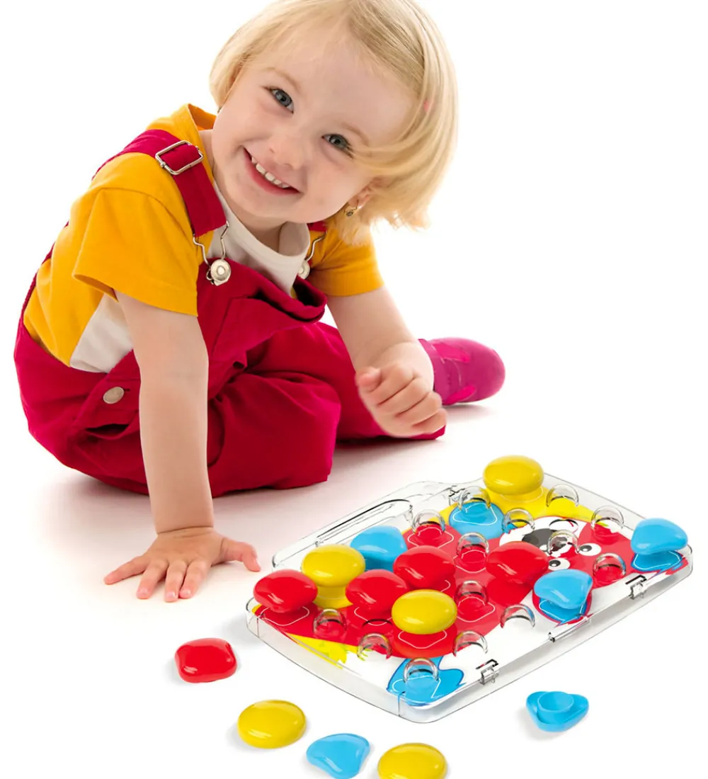 Quercetti Kreasæt>Stiftmosaik - Fantacolor Baby - 40 Dele - 4401