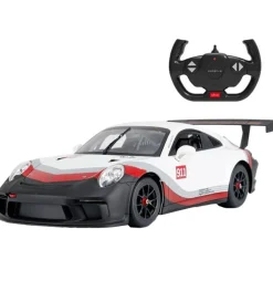 Rastar Biler, Tog Og Køretøjer|Udeleg Og Udendørs Legetøj>Fjernstyret Bil m. Lys - Porsche 911 GT3 Cup - 1:14