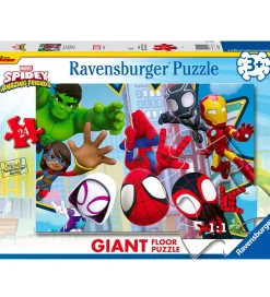 Ravensburger Puslespil>Gulvpuslespil - 24 Brikker - An Amazing Team