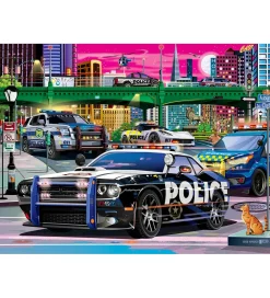 Ravensburger Puslespil>Puslespil - 150 Brikker - Police On Patrol