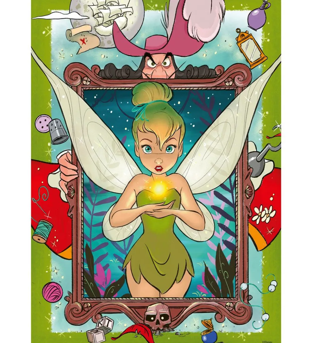 Ravensburger Puslespil>Puslespil - 300 Brikker - Disney Tinkerbell 100 år