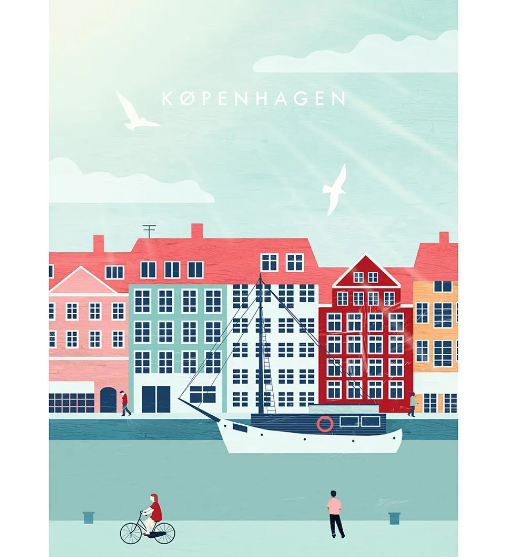 Ravensburger Puslespil>Puslespil - 300 Brikker - København By