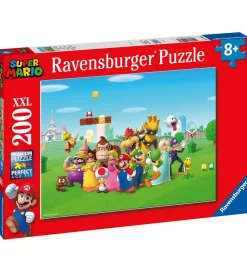 Ravensburger Puslespil>Puslespil - 200 Brikker - Super Mario Adventure
