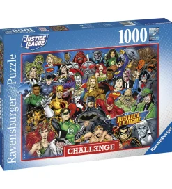 Ravensburger Puslespil>Puslespil - 1000 Brikker - Challenge DC Comics