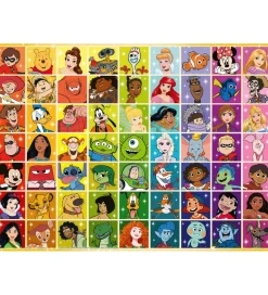Ravensburger Puslespil>Puslespil - 100 Brikker - Disney Multi Character