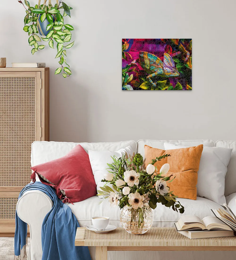 Ravensburger Puslespil>Puslespil - 500 Brikker - Chameleon