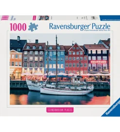 Ravensburger Puslespil>Puslespil - 1000 Brikker - Copenhagen Denmark