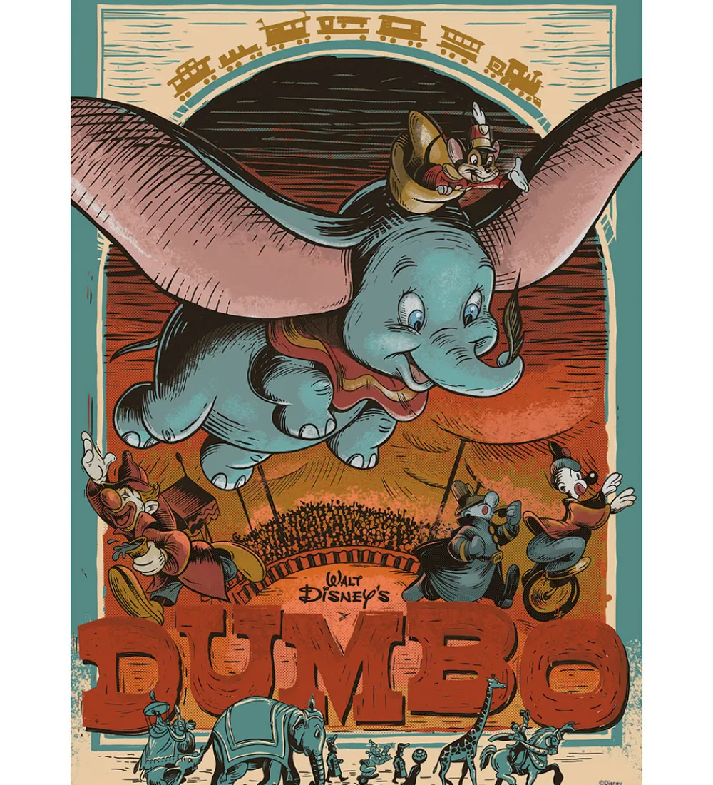 Ravensburger Puslespil>Puslespil - 300 Brikker - Dumbo