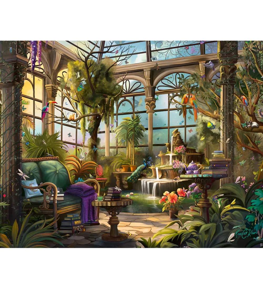 Ravensburger Puslespil>Puslespil - 1500 Brikker - The Greenhouse