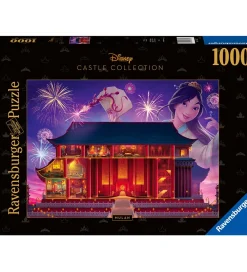 Ravensburger Puslespil>Puslespil - 1000 Brikker - Disney Castles Mulan
