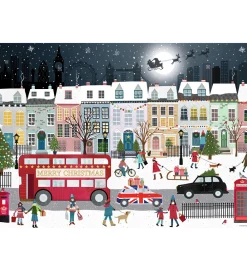 Ravensburger Puslespil>Puslespil - 1000 Brikker - London's Christmas Spiri