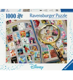 Ravensburger Puslespil>Puslespil - 1000 Brikker - Disney Stamp Album