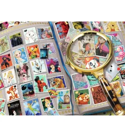 Ravensburger Puslespil>Puslespil - 1000 Brikker - Disney Stamp Album