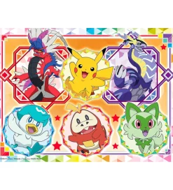 Ravensburger Puslespil>Puslespil - 100 Brikker - Pokémon