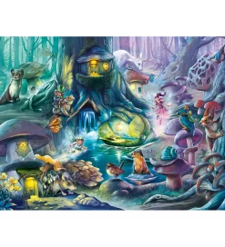 Ravensburger Puslespil>Puslespil - 150 Brikker - Magical Forest