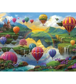 Ravensburger Puslespil>Puslespil - 500 Brikker - Air Balloon Valley