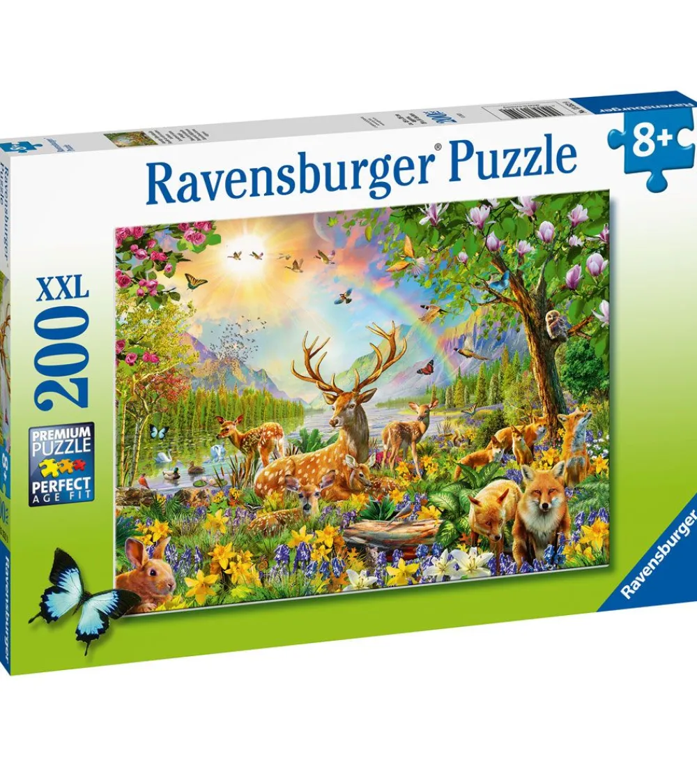 Ravensburger Puslespil>Puslespil - 200 Brikker - Deer