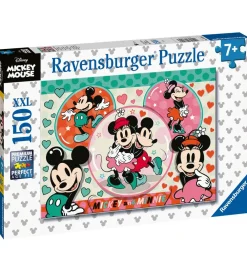 Ravensburger Puslespil>Puslespil - 150 Brikker - Mickey & Minnie