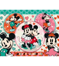 Ravensburger Puslespil>Puslespil - 150 Brikker - Mickey & Minnie