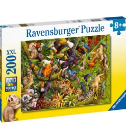 Ravensburger Puslespil>Puslespil - 200 Brikker - Tropical Rainforest