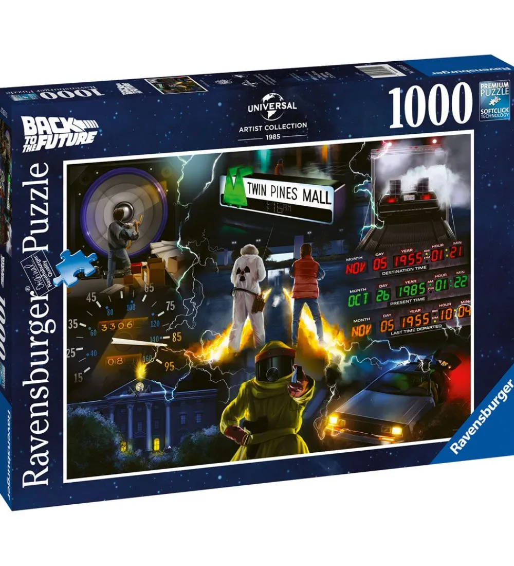 Ravensburger Puslespil>Puslespil - 1000 Brikker - Back To The Future