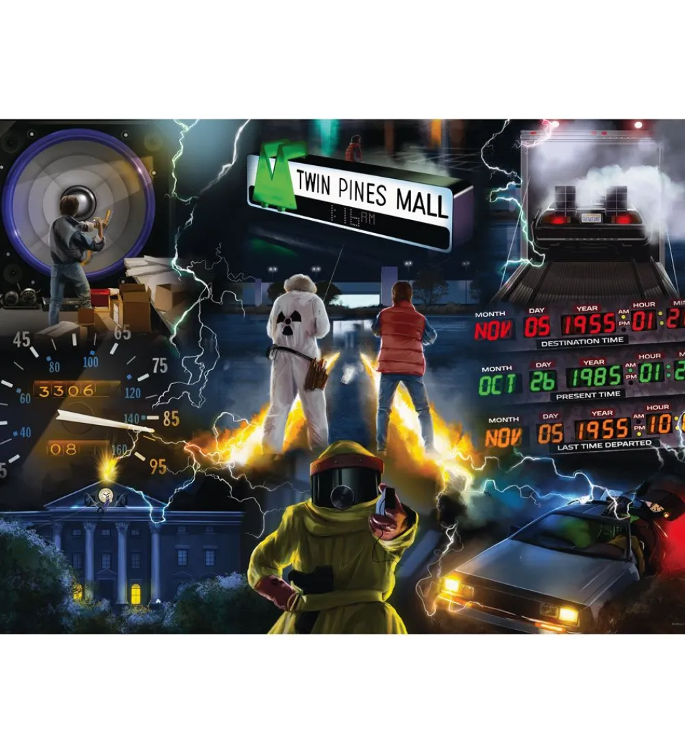Ravensburger Puslespil>Puslespil - 1000 Brikker - Back To The Future