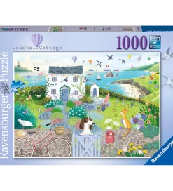 Ravensburger Puslespil>Puslespil - 1000 Brikker - Coastal Cottage