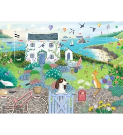 Ravensburger Puslespil>Puslespil - 1000 Brikker - Coastal Cottage