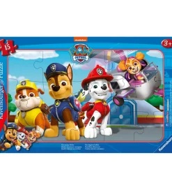Ravensburger Puslespil>Puslespil - 15 Brikker - Paw Patrol Four Brave Resc
