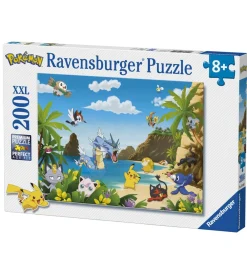 Ravensburger Puslespil>Puslespil - 200 Brikker - Pokémon