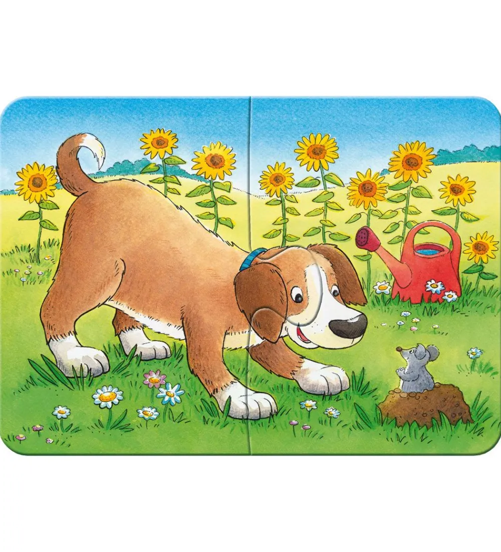 Ravensburger Puslespil>Puslespil - My First - 4 Forskellige - Cute Pets