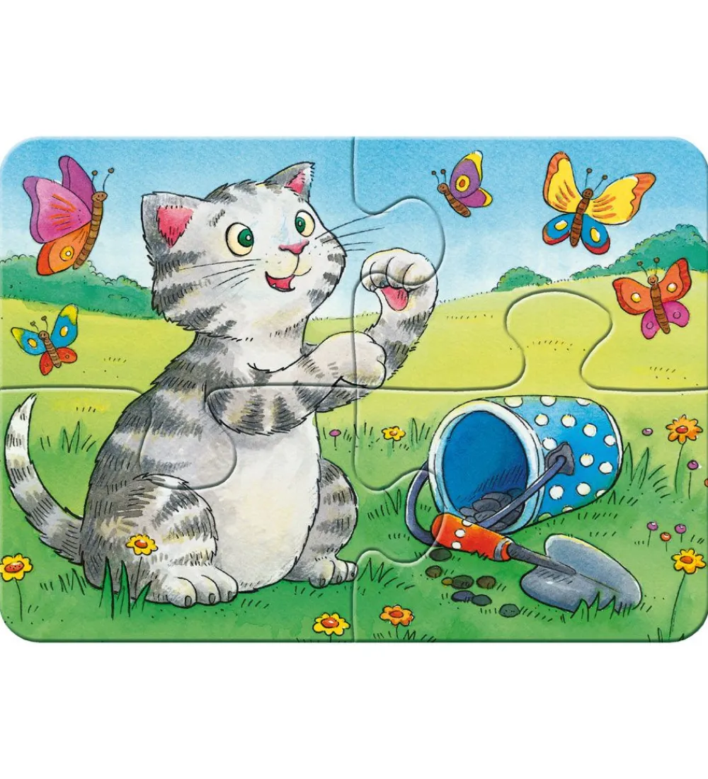 Ravensburger Puslespil>Puslespil - My First - 4 Forskellige - Cute Pets