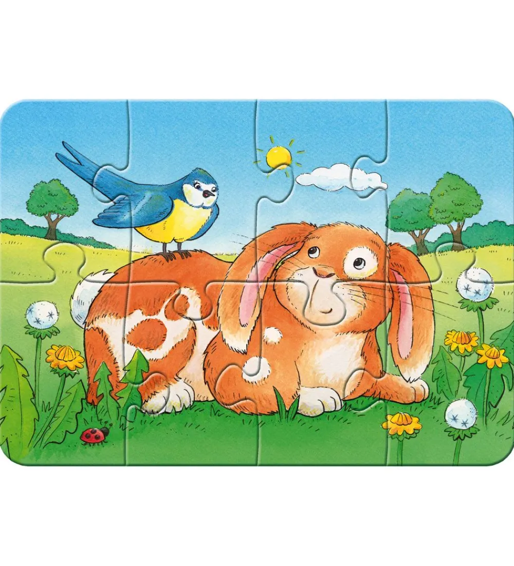 Ravensburger Puslespil>Puslespil - My First - 4 Forskellige - Cute Pets