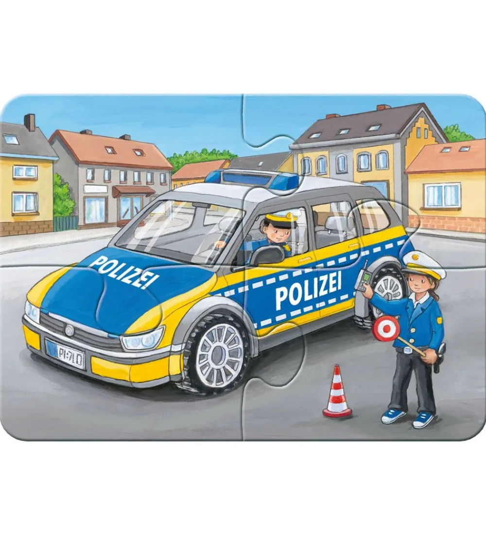 Ravensburger Puslespil>Puslespil - My First - 4 Forskellige - My Emergency