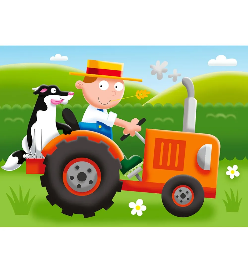 Ravensburger Puslespil>Puslespil - My First - 4 Forskellige - Travel Far