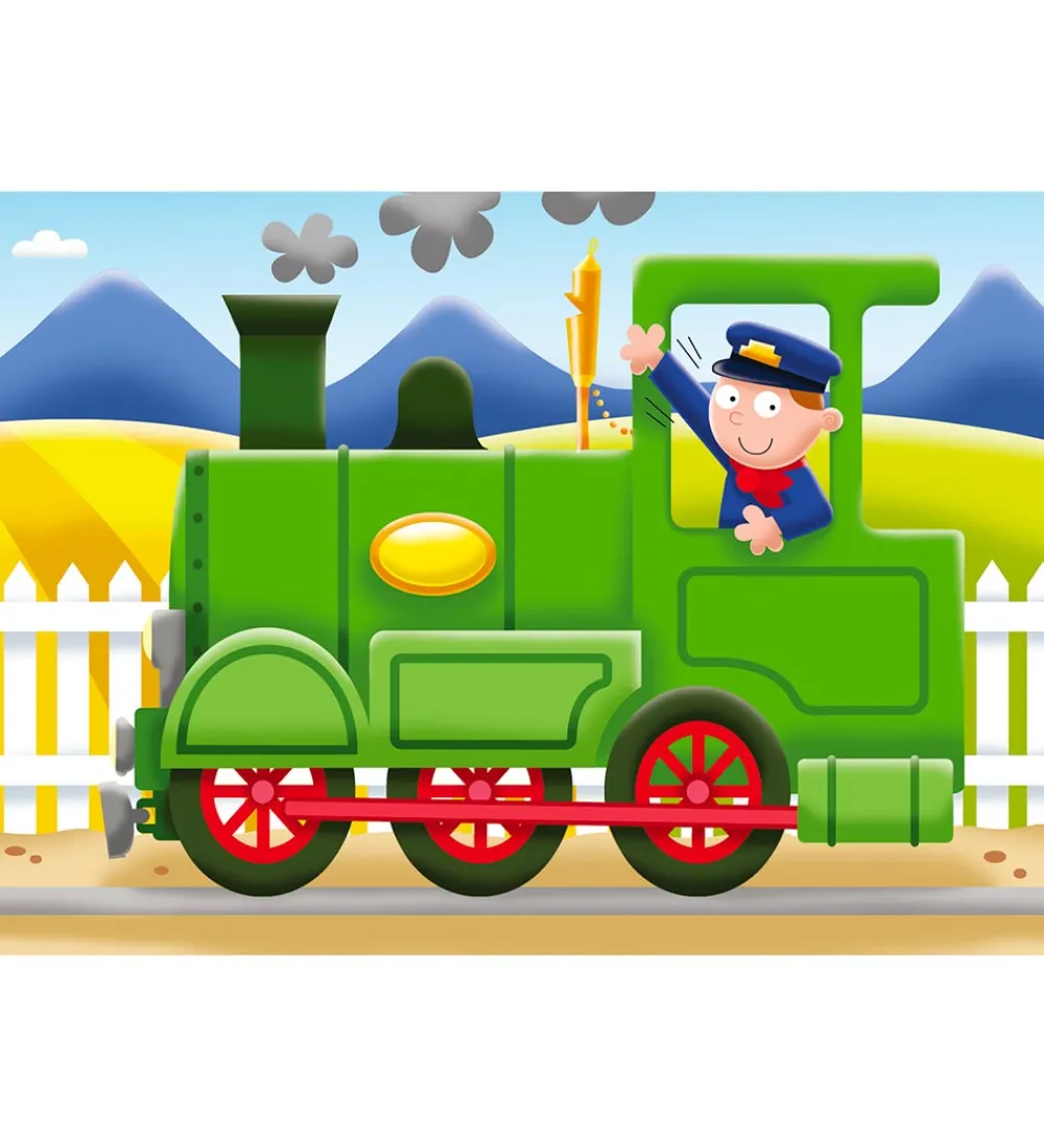 Ravensburger Puslespil>Puslespil - My First - 4 Forskellige - Travel Far