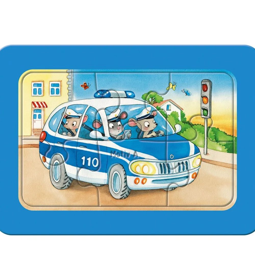 Ravensburger Puslespil>Puslespil - My First - 3 Forskellige - Animals In A