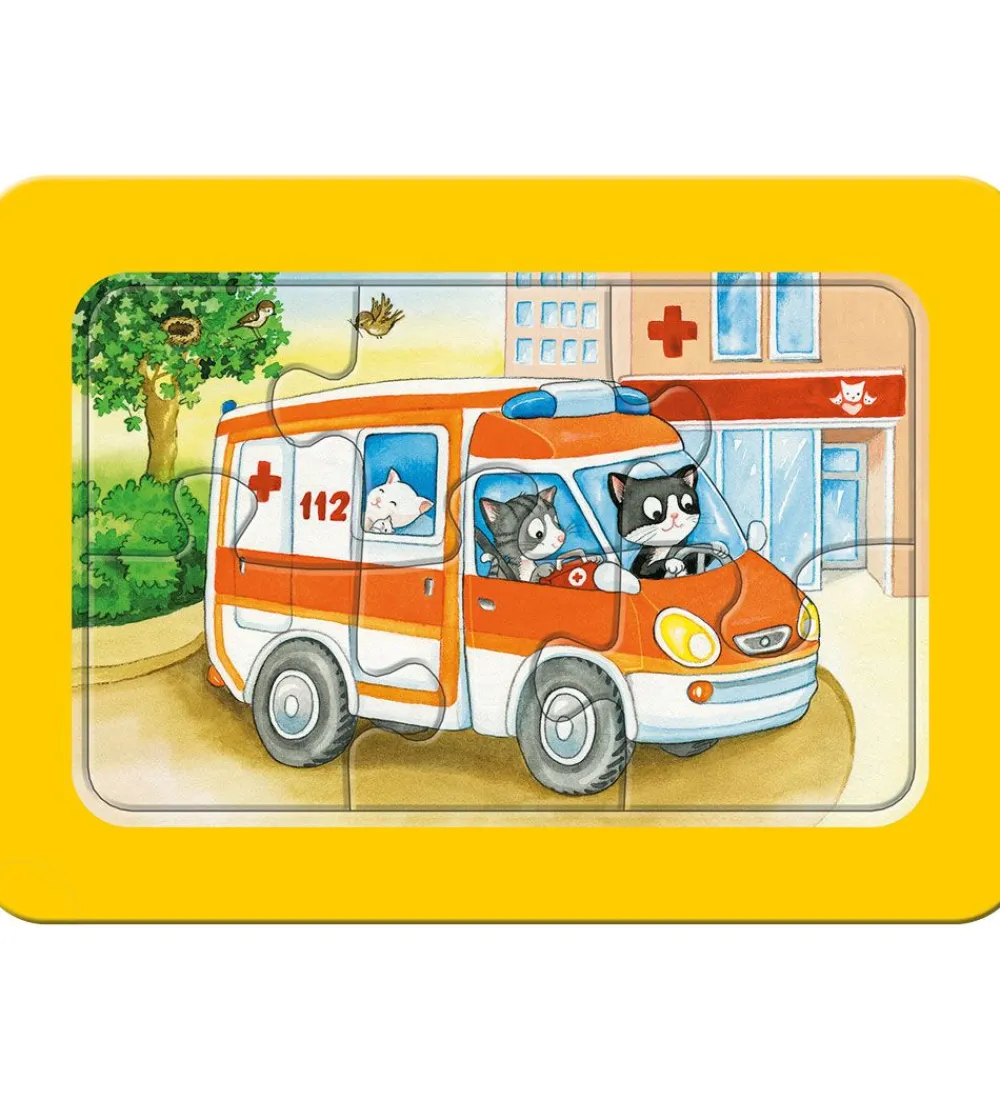 Ravensburger Puslespil>Puslespil - My First - 3 Forskellige - Animals In A