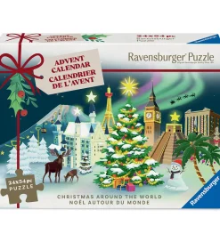 Ravensburger Puslespil>Puslespil - 24x54 Brikker - Julekalender - Christma