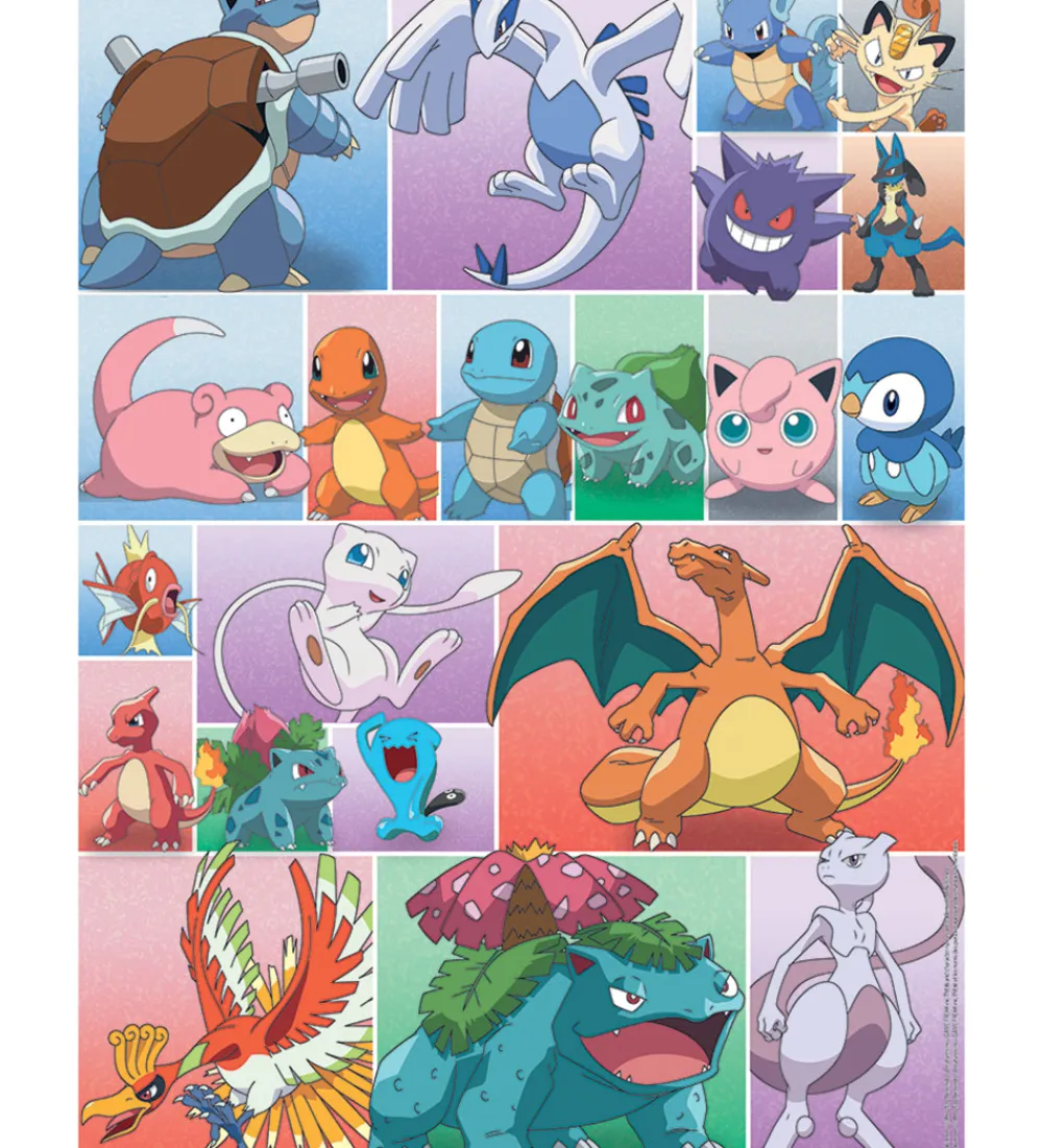 Ravensburger Puslespil>Puslespil - 2x500 Brikker - Pokémon Collection