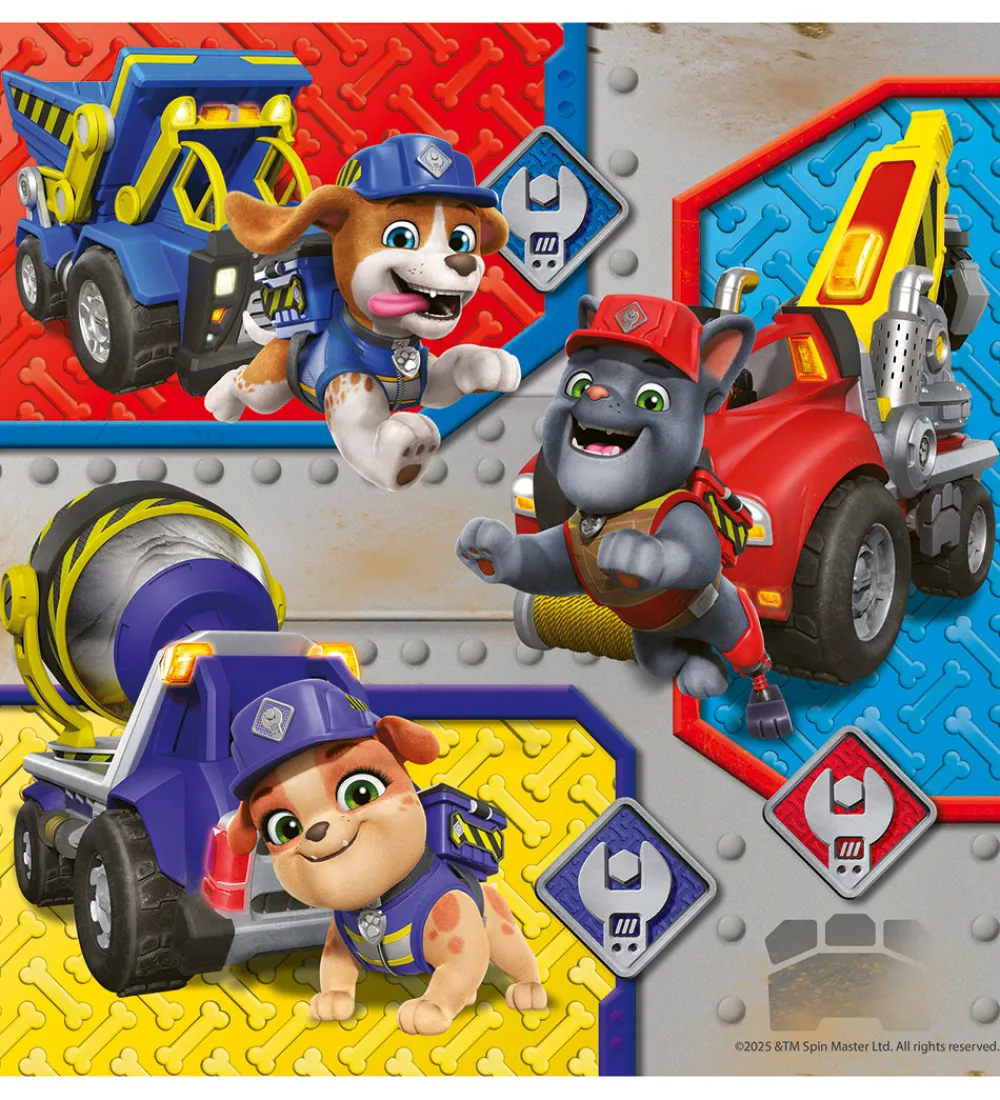 Ravensburger Puslespil>Puslespil - 3x49 Brikker - Rubble & Crew