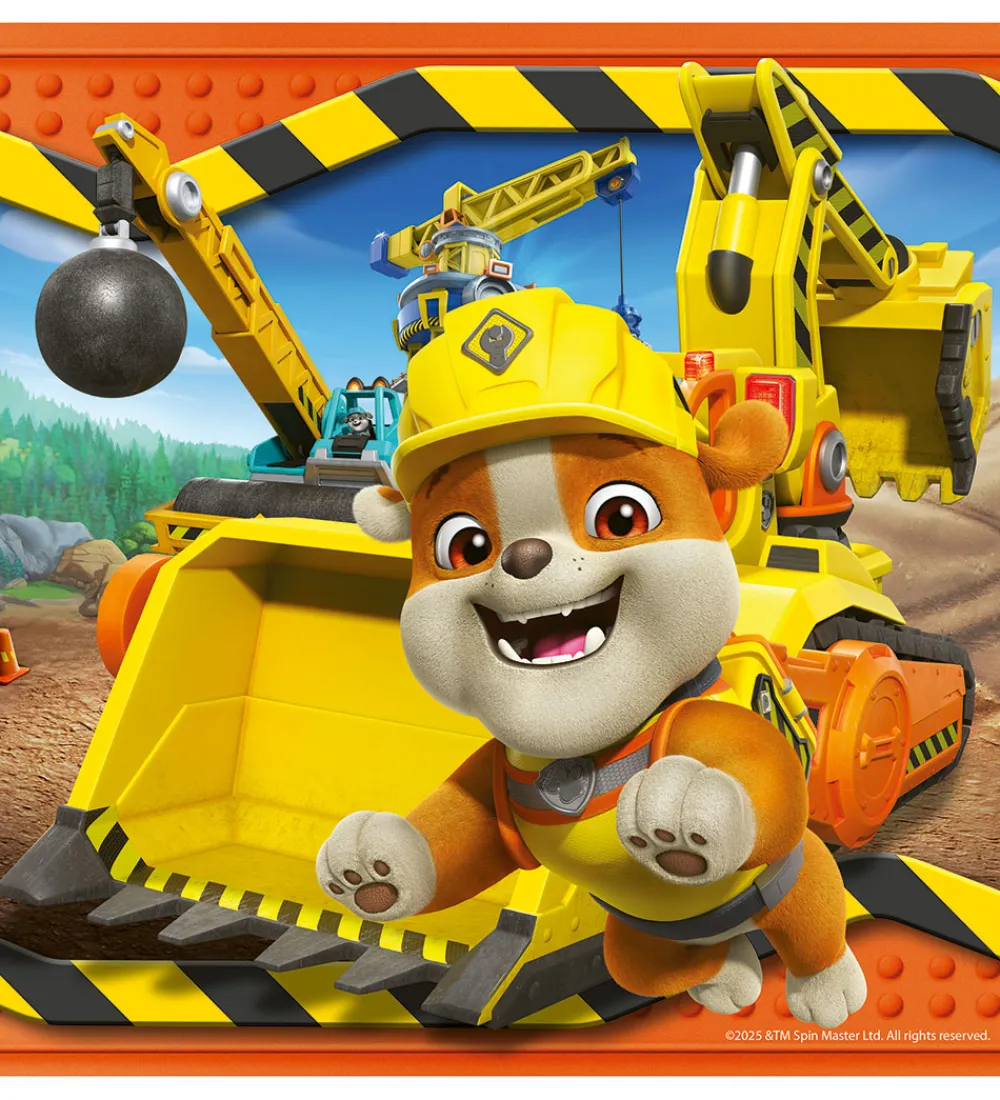 Ravensburger Puslespil>Puslespil - 3x49 Brikker - Rubble & Crew