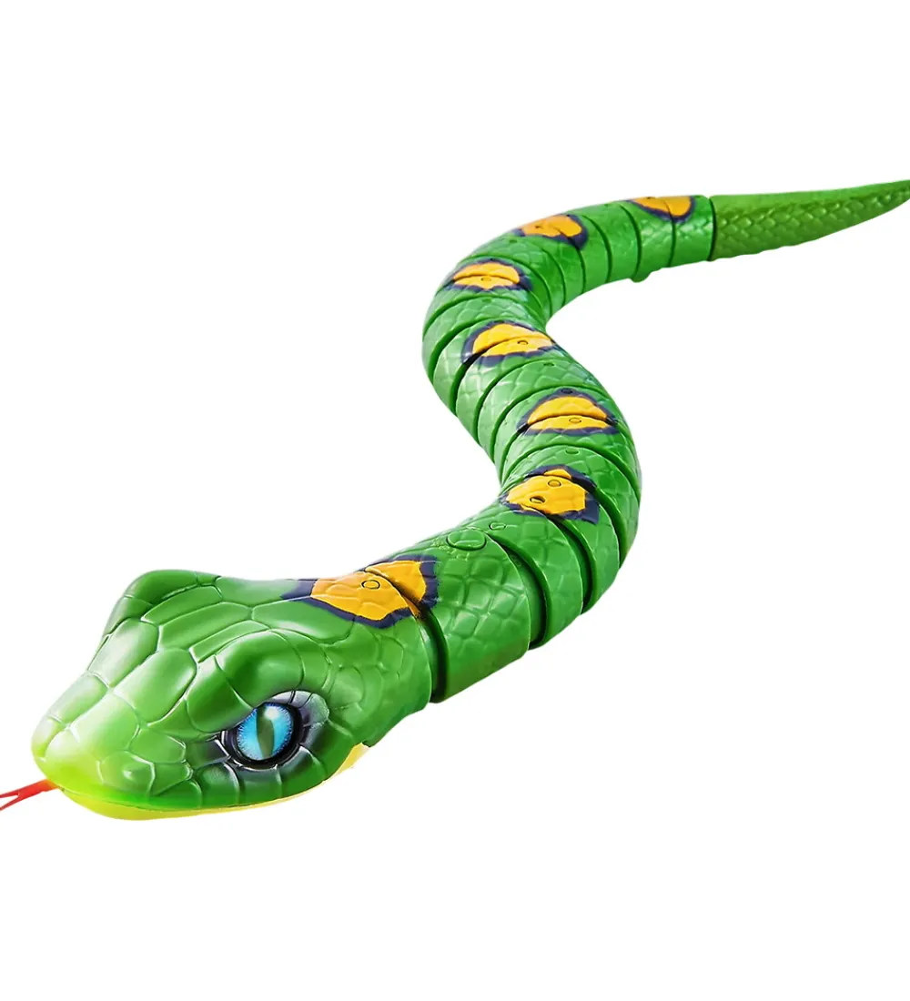 Robo Alive Figurer>Legetøjsdyr - King Python - Grøn